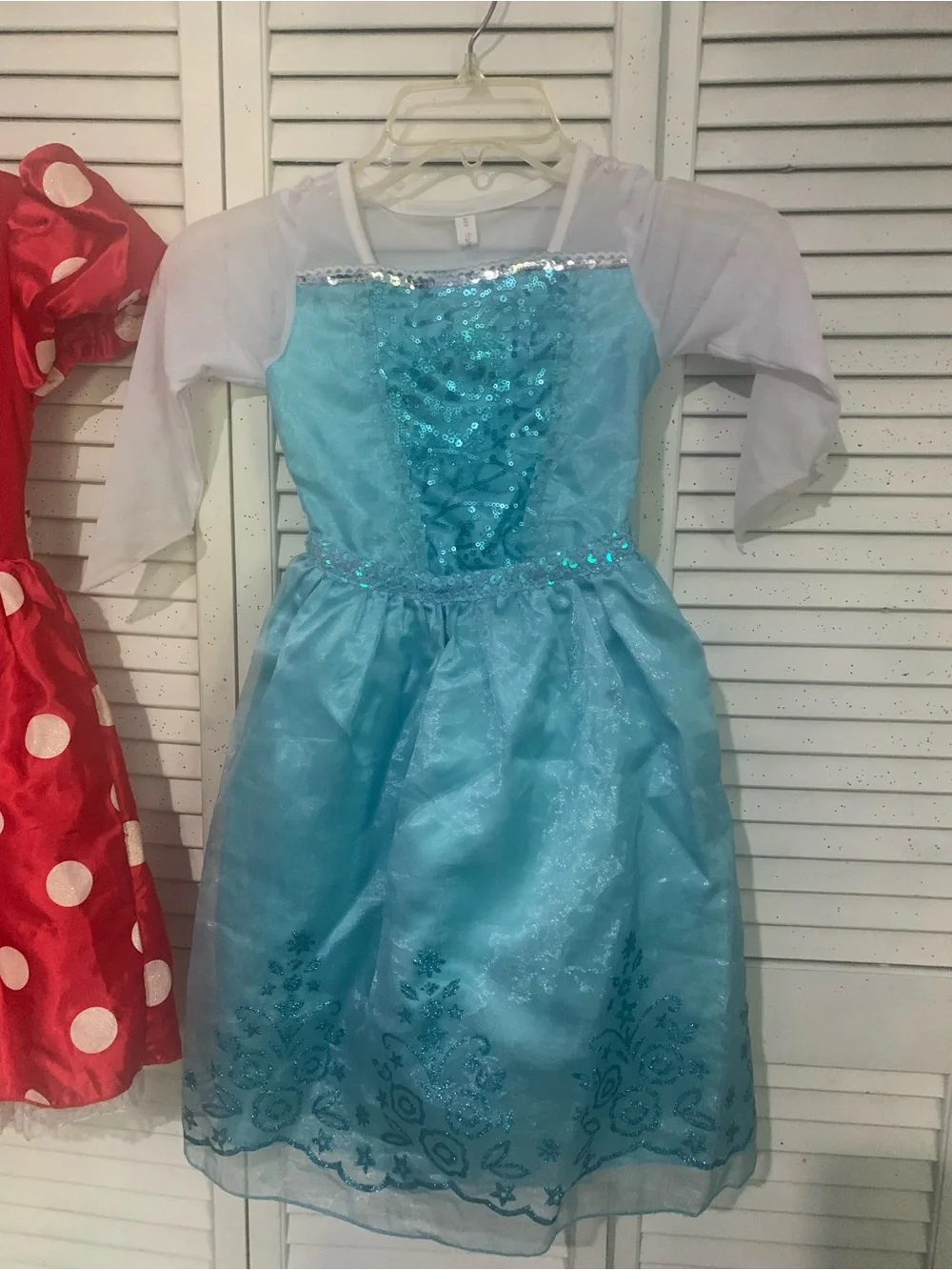 Disney Kids Costume Lot Minnie Mouse Snowwhite Elsa Mermaid